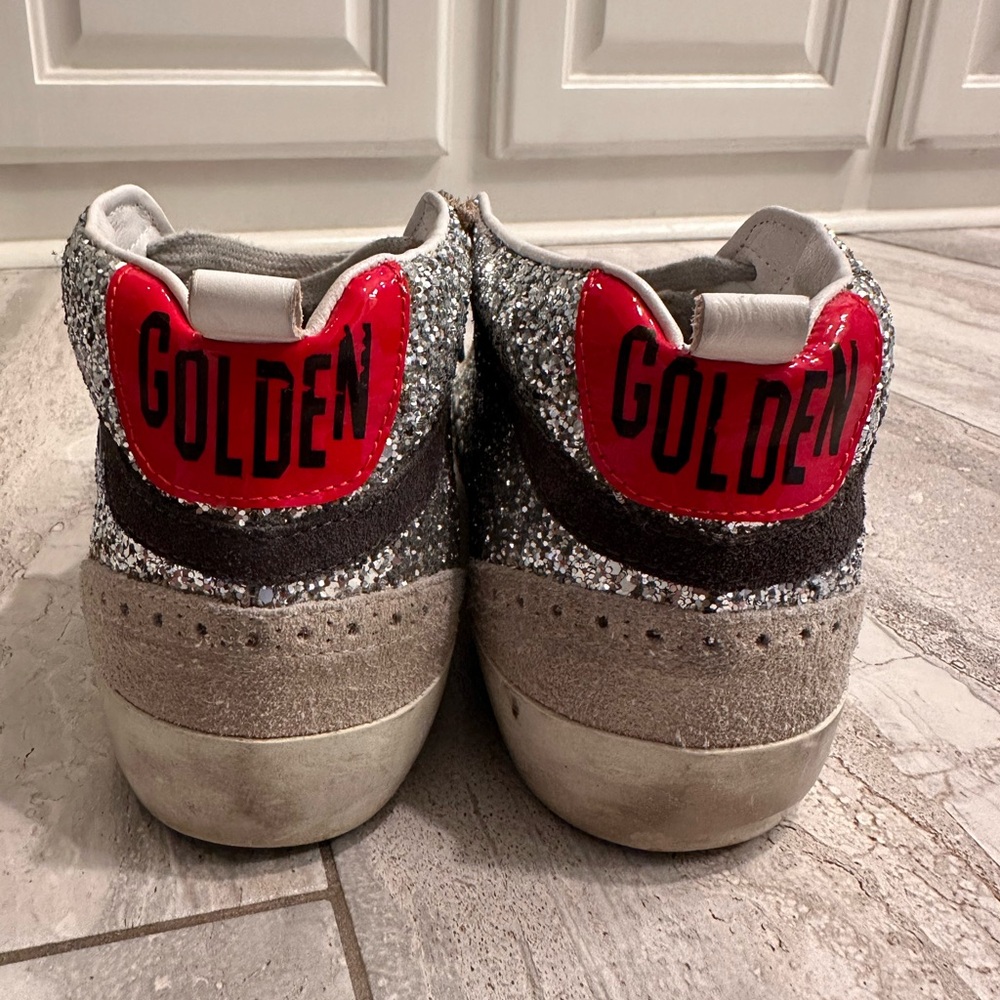 Golden Goose Glitter Midstar